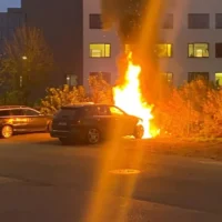 Hybrid car fire at AZ Damian Hospital in Ostend leaves no injuries