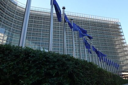 European Commission headquarters in Brussels during EU sanctions delistings negotiations