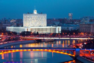 Tech crackdown 2026 announced near Moscow government building