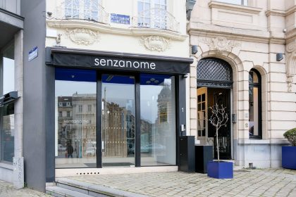 Senzanome restaurant in Brussels, where chef Giovanni Bruno is preparing to close his fine-dining establishment.