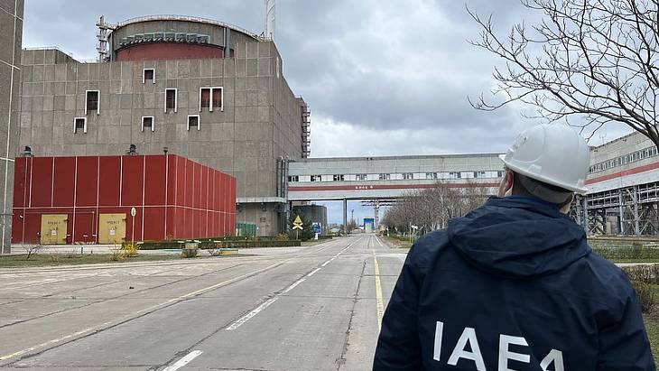 IAEA monitors Zaporizhzhia plant security