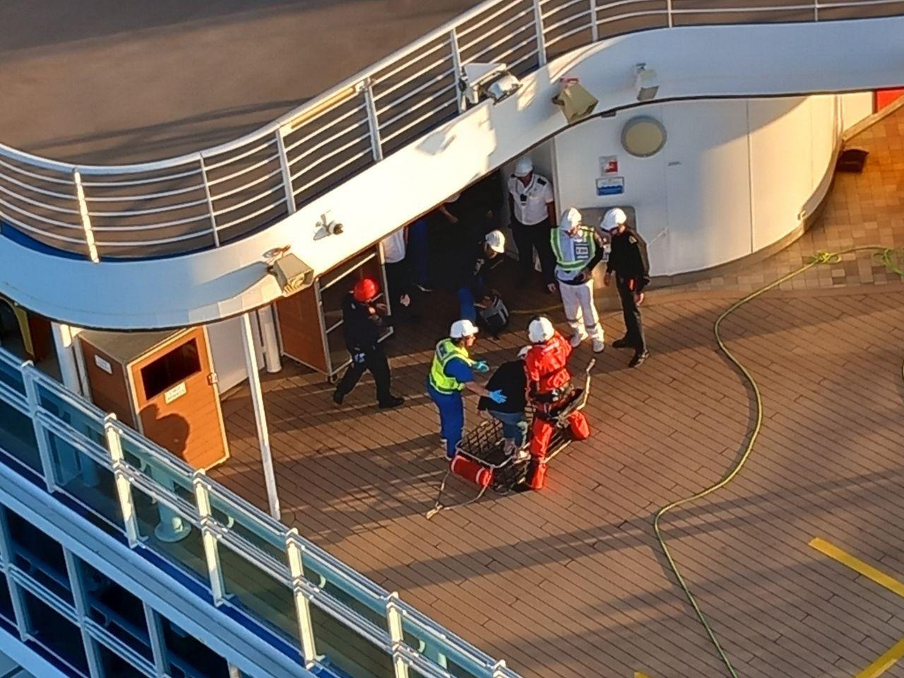 Medical workers responding to France hantavirus case aboard Mediterranean cruise vessel