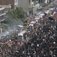 Iran honours slain military commanders in state funeral