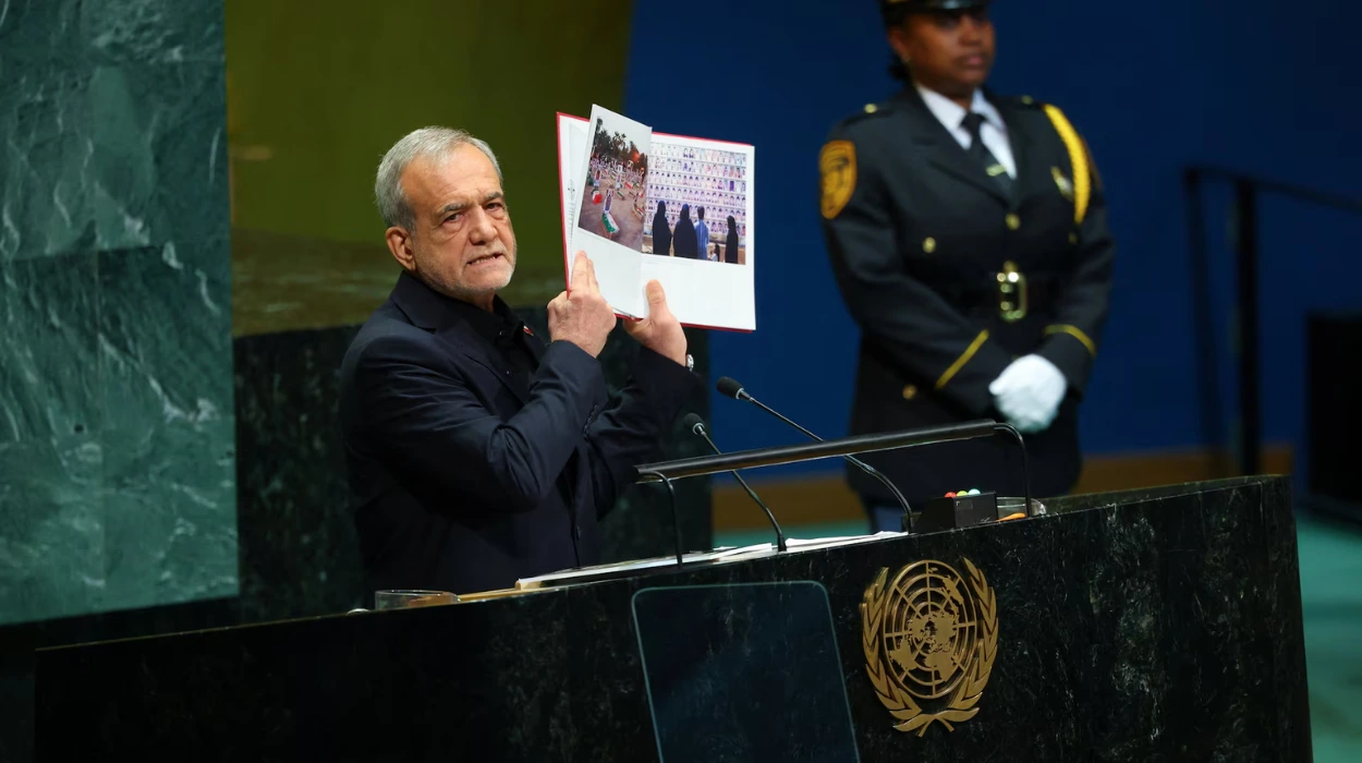 Iranian President Pezeshkian Vows Tehran Will Never Surrender at UN