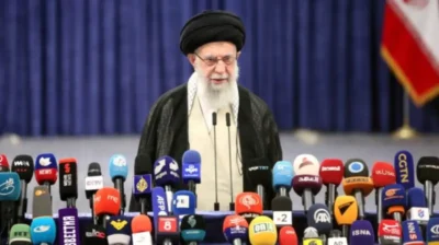 Iran’s supreme leader declares triumph over Israel
