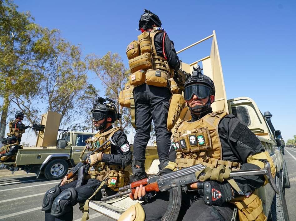 PMF forces Iraq conducting patrol operations amid escalating crisis