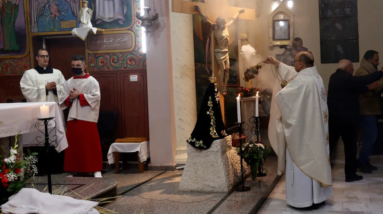 Israeli strike hits Gaza church, kills 21, injures many