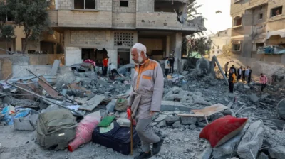 Israel’s overnight strikes in Gaza kill at least 50 civilians, civil defence says