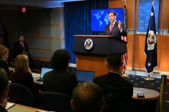 US foreign policy briefing in Washington 2026 discussing European alignment