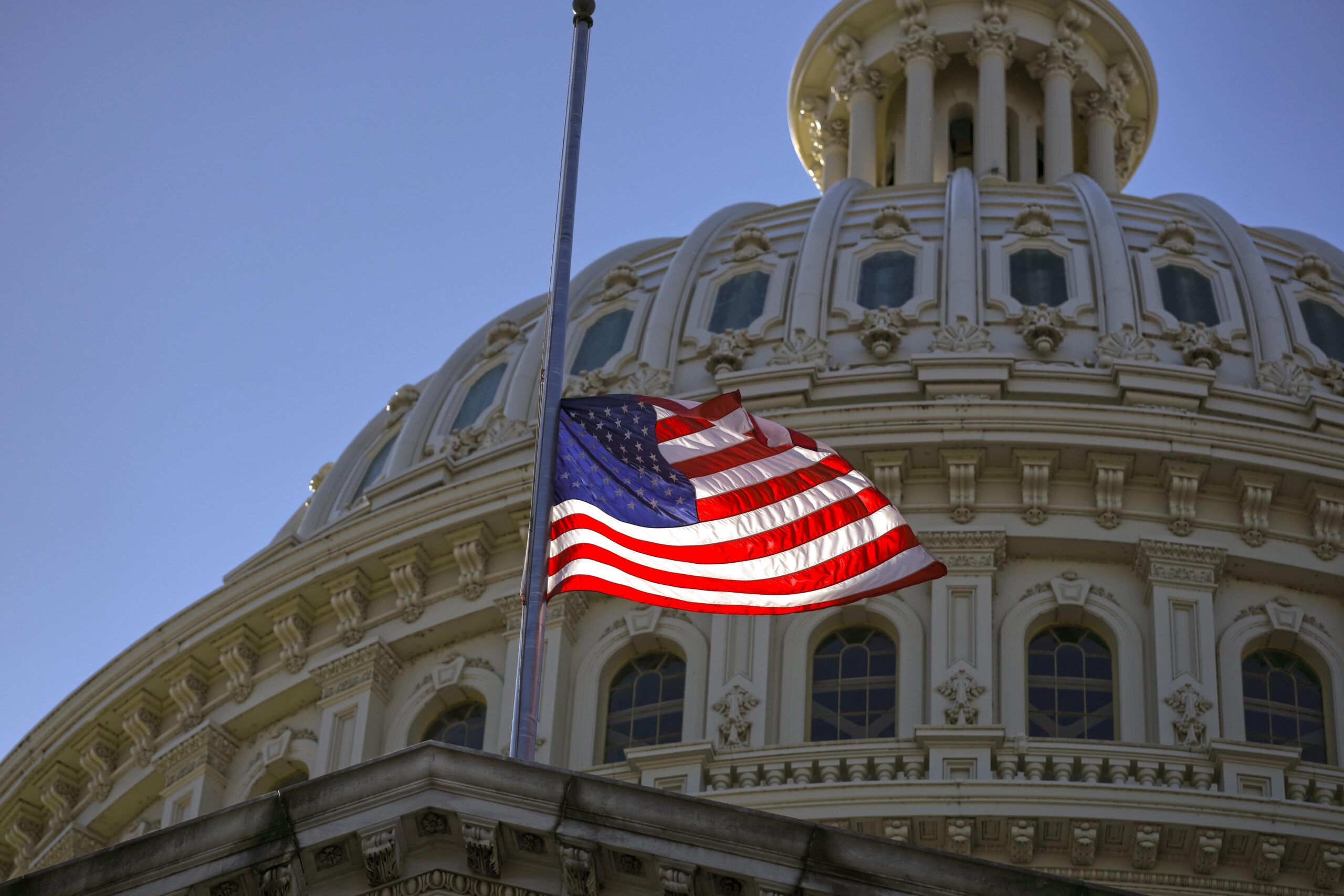 Washington budget deadlock unfolding during Senate funding vote in 2026