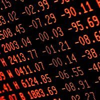 Stock traders respond to AI investment bubble driven market swings