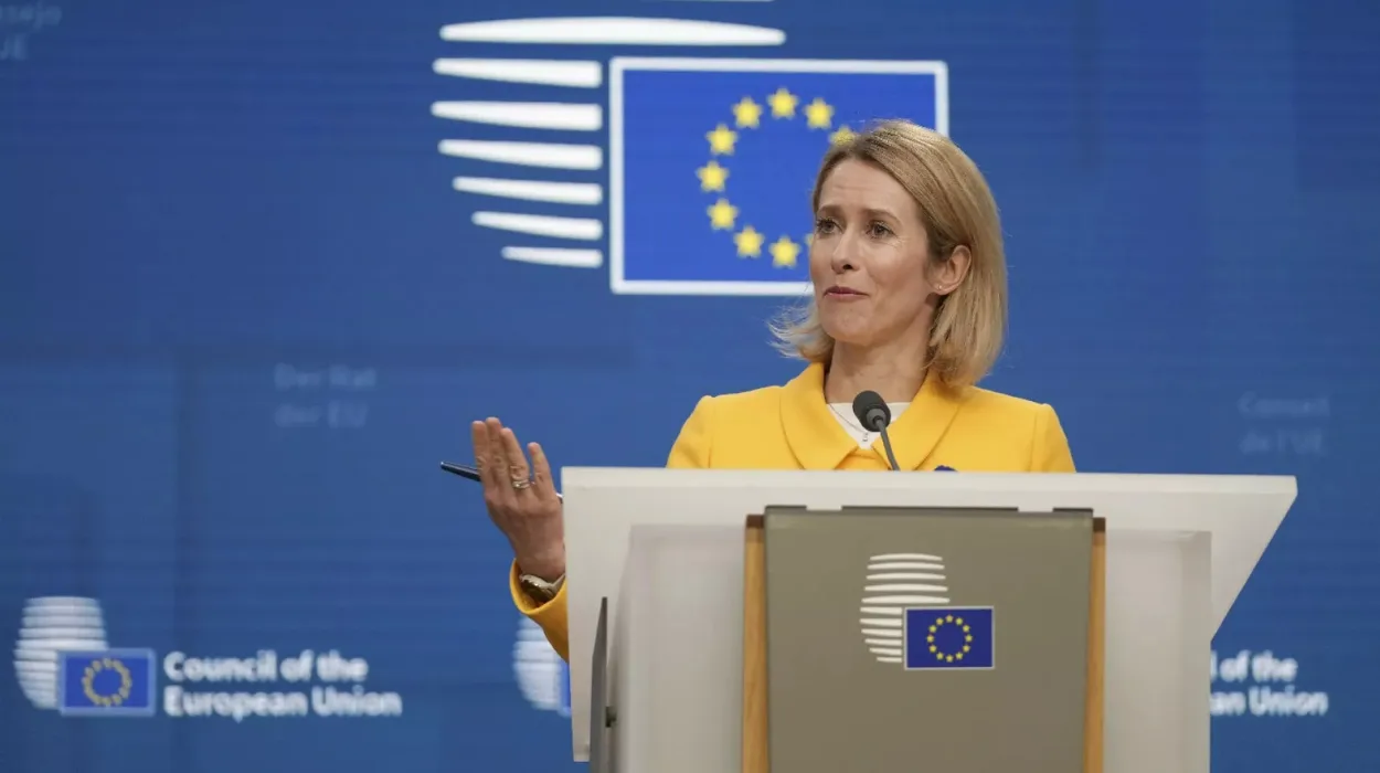 Kaja Kallas calls for increased EU military aid to Ukraine