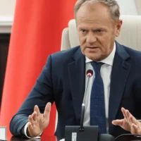 Credit: Chancellery of the Prime Minister of Poland via AP