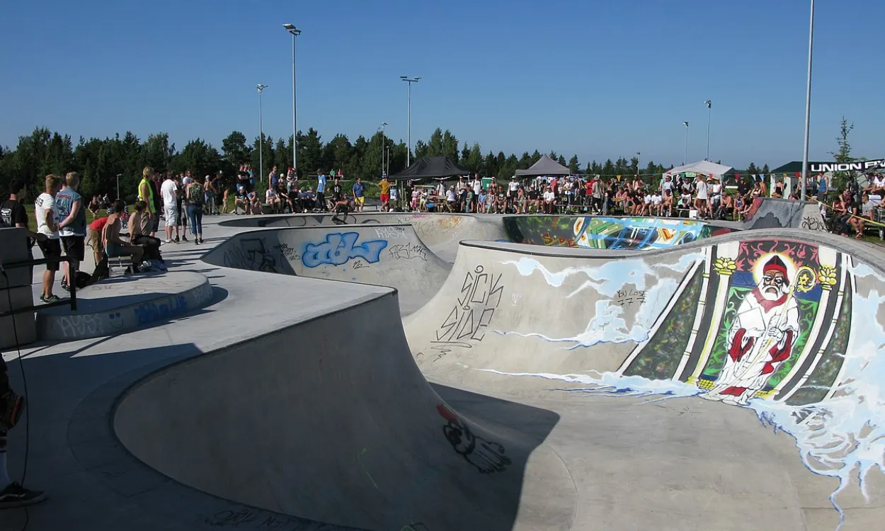 Kapermolenpark skate park in Hasselt reopens after renovation