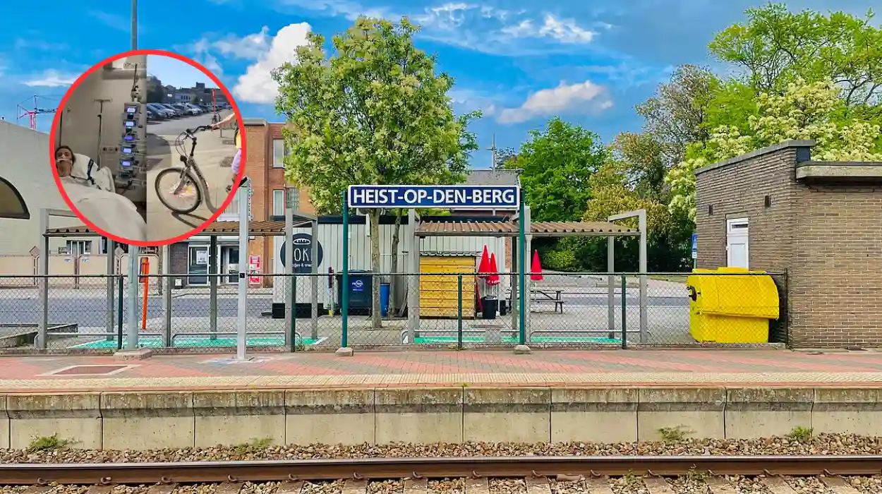 Karlijn from Heist-op-den-Berg warns about bike safety after accident