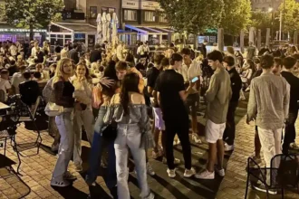 Knokke-Heist Chaos Dutch teens cause trouble during summer break