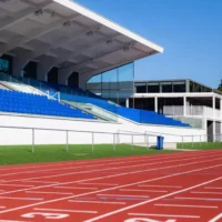 Knokke-Heist athletics track renovation €650,000 upgrade with Julien Vanparys' support