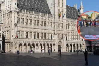 Koekelberg installs Nudge30 islands near Comenius school