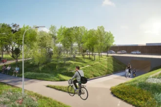 Kontich N171 bike tunnel construction begins February 2025