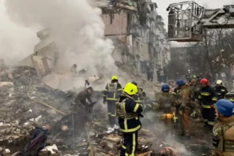 Kyiv says Russian attacks kill four, damage homes in Ukraine