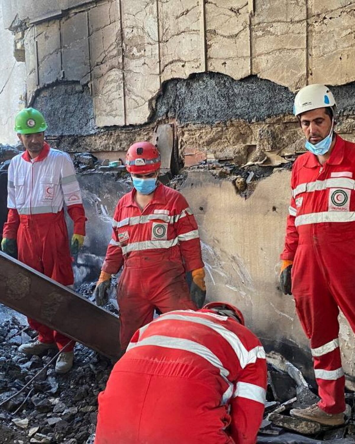 Residential buildings in Tehran affected during Iran civilian infrastructure attacks