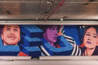 Leuven's Mural honors local musicians Selah Sue, Milow, Corin, and Dewit