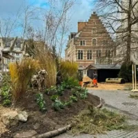 Leuven's Winter Garden