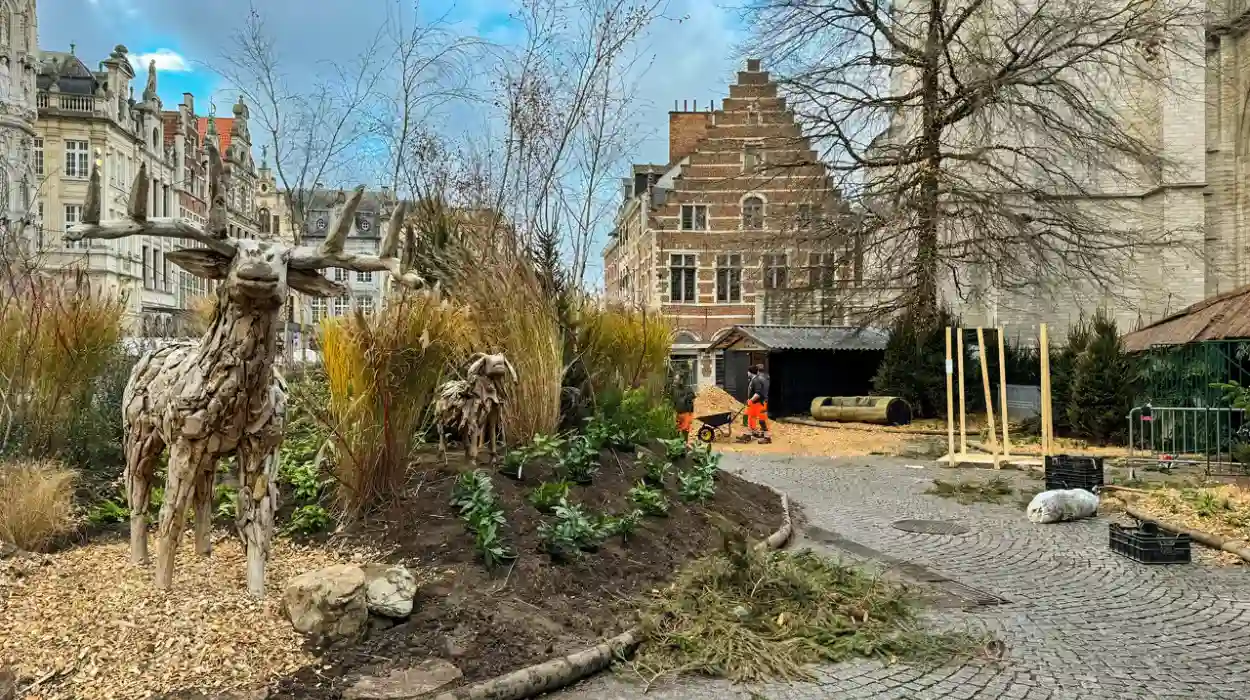 Leuven's Winter Garden