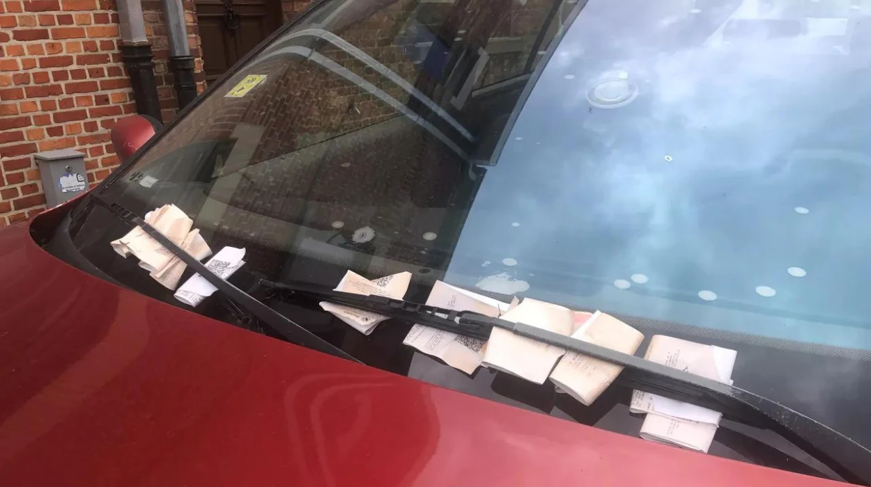 Leuven's strict parking fines and wheel locks deter violations