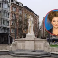 Lize Spit and neighbors plant 6 trees to green Anderlecht