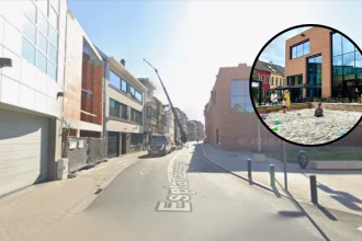 Local Gastrobar De Tafel Van Hier Transforms Utopiaplein for Aalst Event