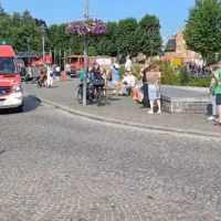 Lokeren fire brigade celebrates new barracks with community parade