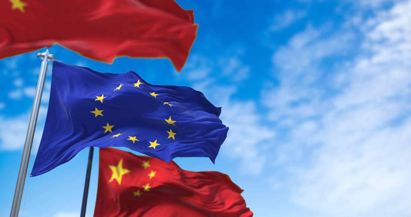 Electric vehicles charging in Europe amid discussion of an EU China green partnership