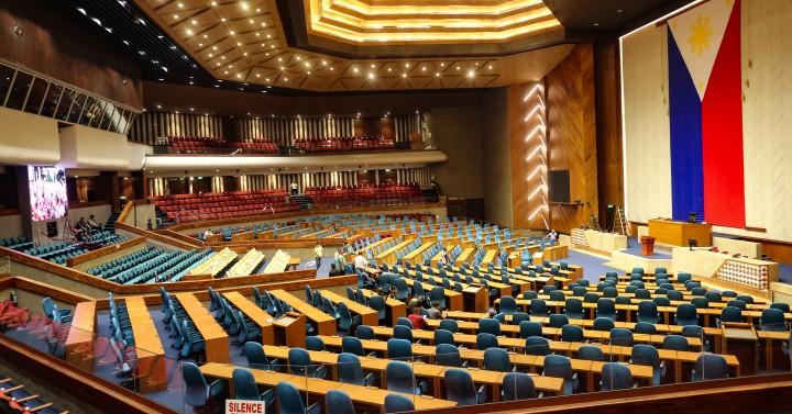 Philippines political crisis today Congress building Manila impeachment vote scene
