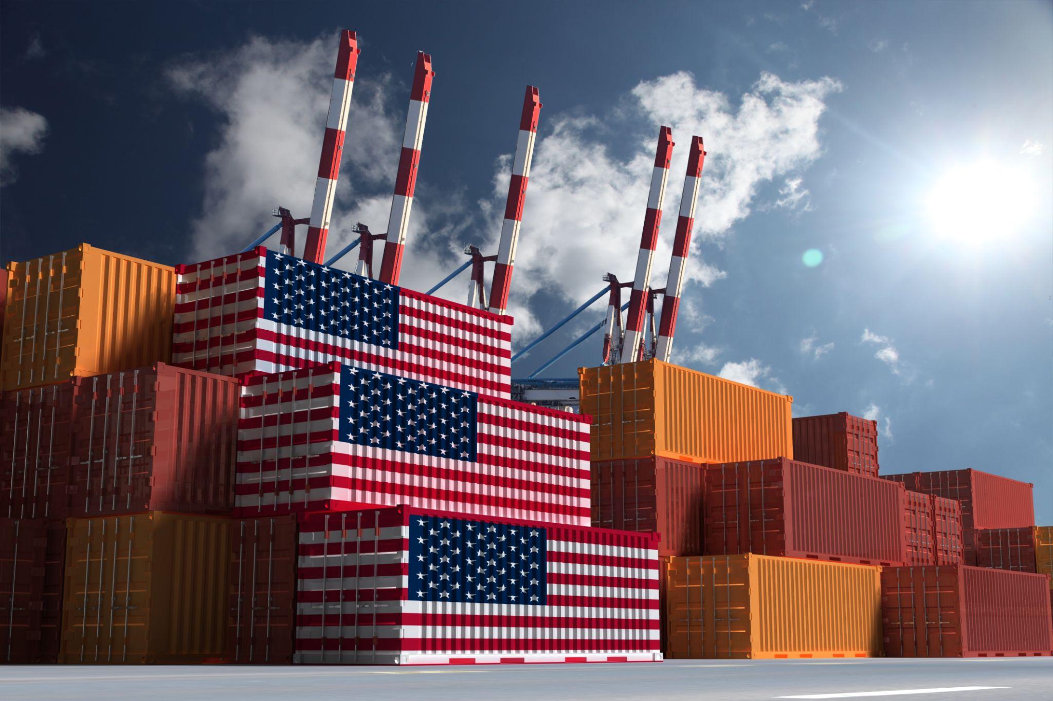 Customs processing operations supporting US trade tariffs reimbursement systems
