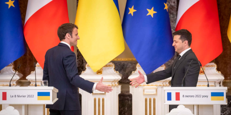 Macron's Team Initiates European Parliament Election Campaign with Ukraine in Focus