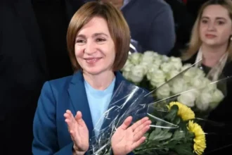 Maia Sandu re-elected as Moldova's pro-EU president