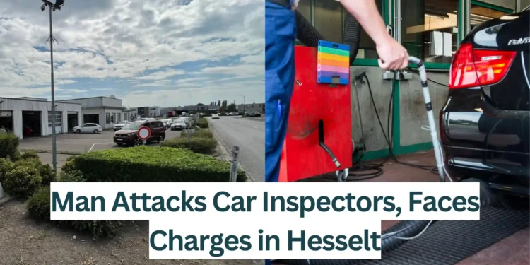 Man-Attacks-Car-Inspectors-Faces-Charges-in-Hesselt