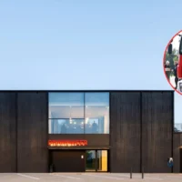 Man pulls fire truck with hair at Lauwe open house