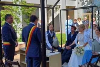 Marry outdoors in Roeselare’s new ‘Het Venster’ Garden Venue