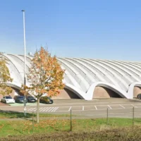 Mechelen Nearly 5K sign to stop Nekkerhal demolition