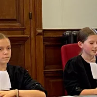 Mechelen kids took a mock trial in court in De esdoorn school case