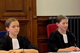 Mechelen kids took a mock trial in court in De esdoorn school case