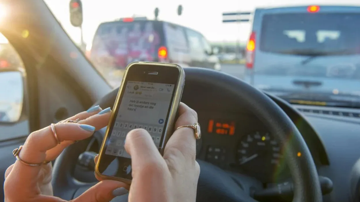 Mechelen police campaign Over 80 drivers caught using phones, 29 licenses suspended