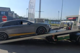 Mechelen police seize noisy car