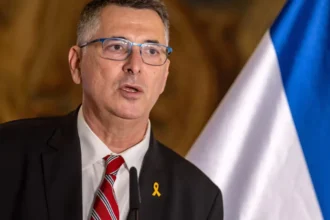 Metsola discusses ceasefire with Israel’s Gideon Sa’ar