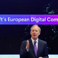 Microsoft president backs EU tech laws amid US criticism
