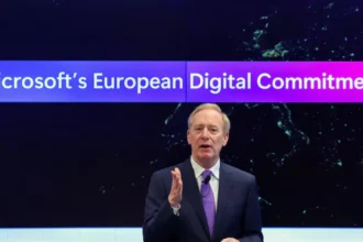 Microsoft president backs EU tech laws amid US criticism
