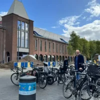 Mortsel adds 436 bike spaces at Stadsplein ahead of City Hall