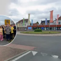 N-VA forms human chain at Menen border amid crime rise